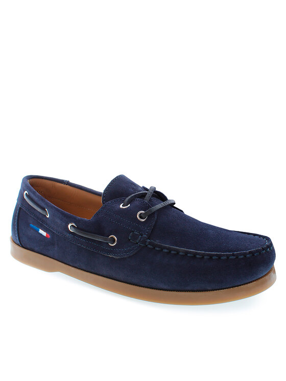 Топсайдеры мужские U.S. POLO Assn. Sail0 SAIL002 SUEDE синие 41 EU