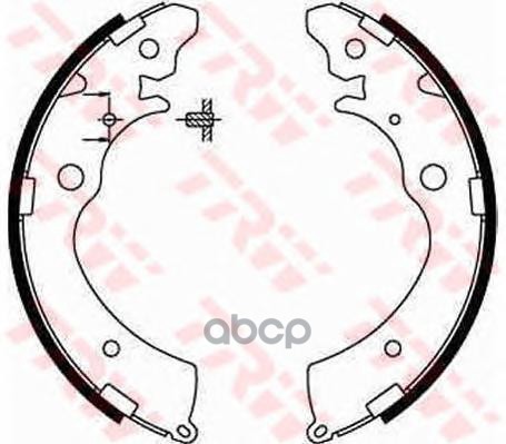 

Тормозные колодки TRW/Lucas барабанные GS8559