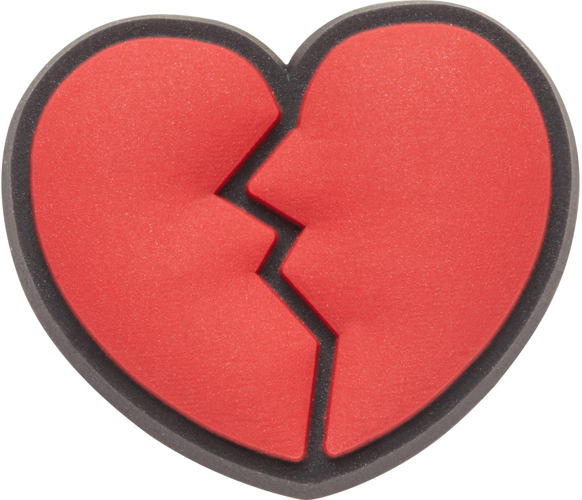 

Украшение для обуви Crocs Broken Heart 10008157, Красный, Broken Heart