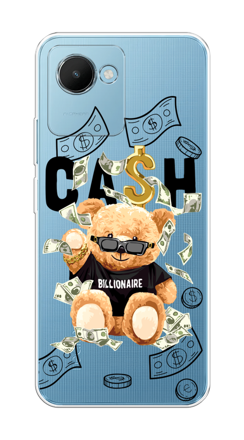 

Чехол на Realme C30S 4G "Big cash", Черный;серый;бежевый, 2511650-6