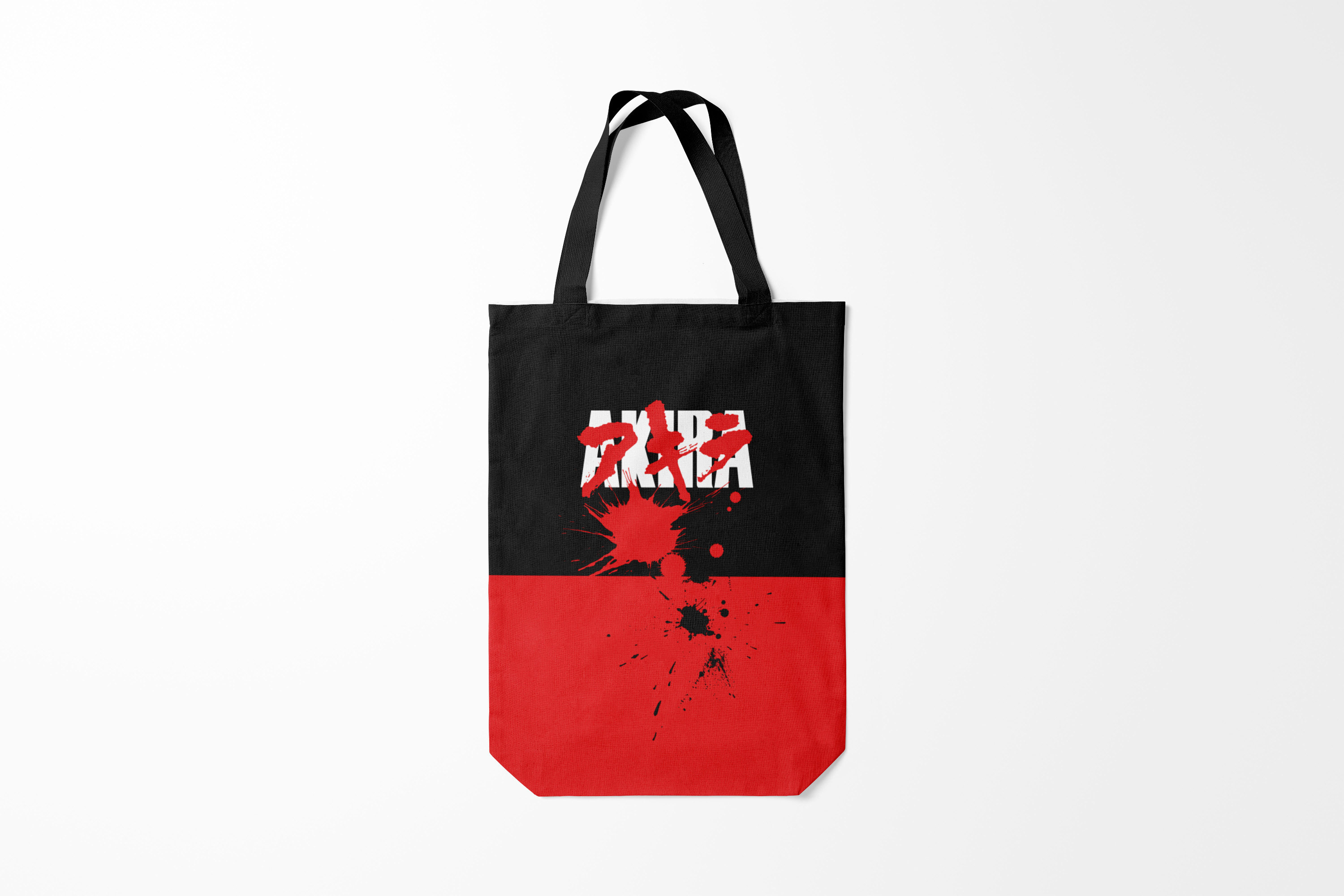 

Сумка шoппер унисекс Burnettie Акира Akira, черный; красный, Акира Akira