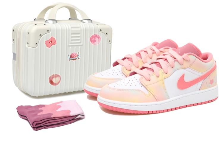 

Кеды унисекс Jordan Air Jordan 1 low OKHR GS бежевые 38 EU, Бежевый, Air Jordan 1 low OKHR GS