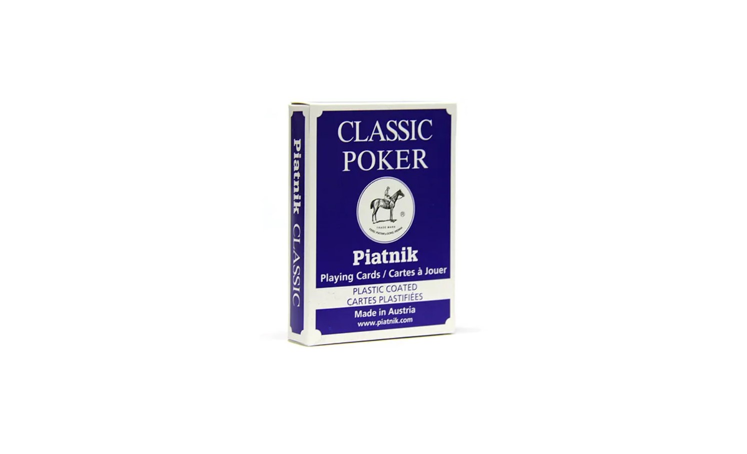 Карты игральные Классик Покер синяя рубашка, 55 карт