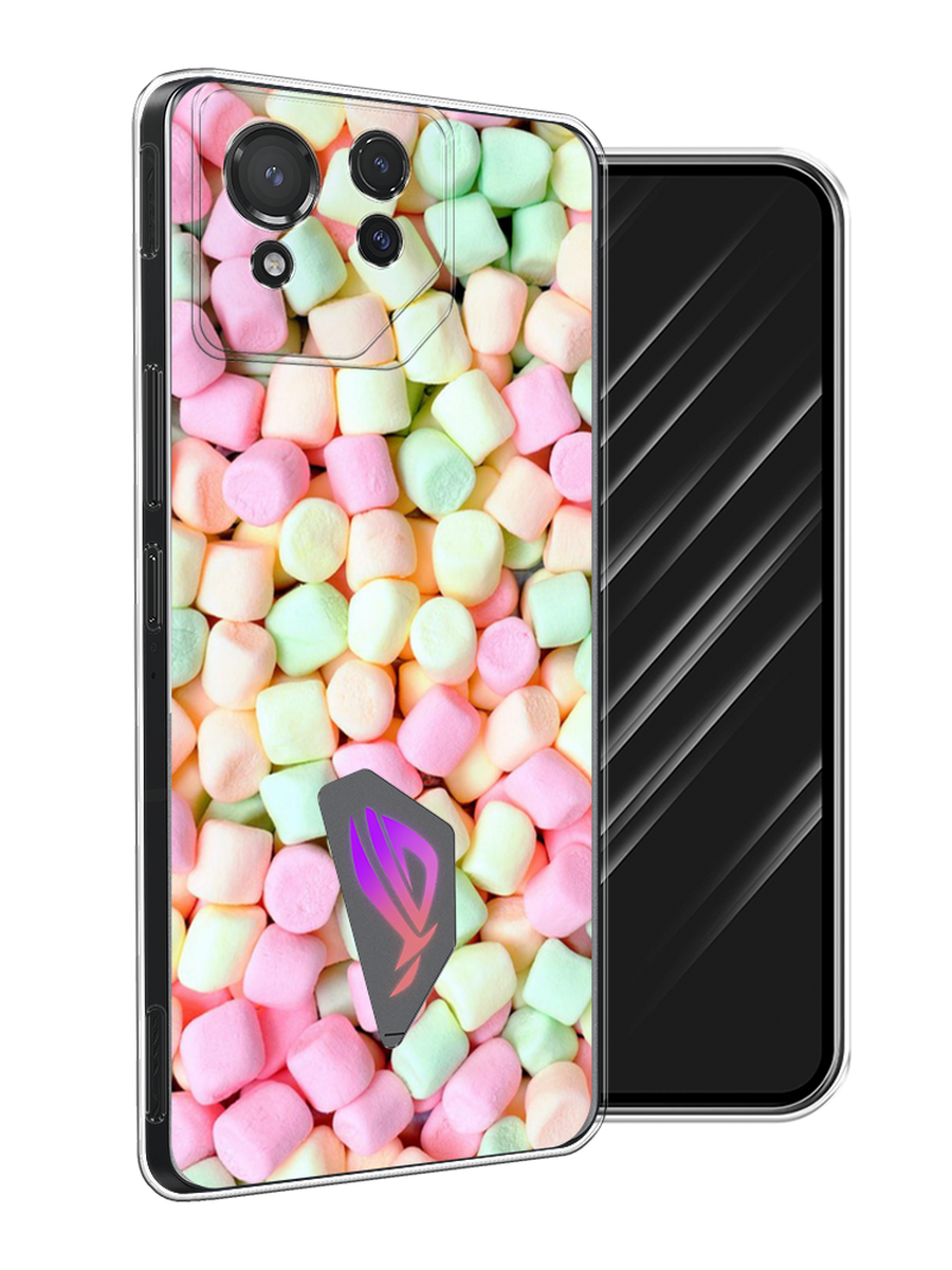 

Чехол Awog на Asus ROG Phone 8 "Marshmallows", Зеленый;желтый;розовый, 45150-1