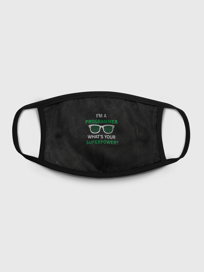 

Многоразовая маска унисекс Burnettie Programmer, Разноцветный, Programmer