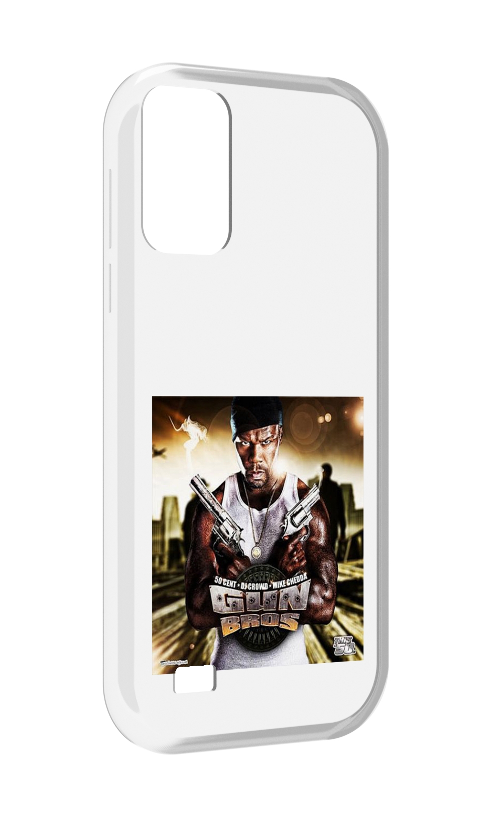 

Чехол MyPads 50 Cent - Gun Bros для Oukitel C31, Прозрачный, Tocco