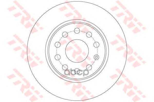 

Диск Тормозной Vw Golf 6,7 Audi A3 Skoda Octavia,Yeti Задний (272Х10) (1Шт.) Trw Df7911
