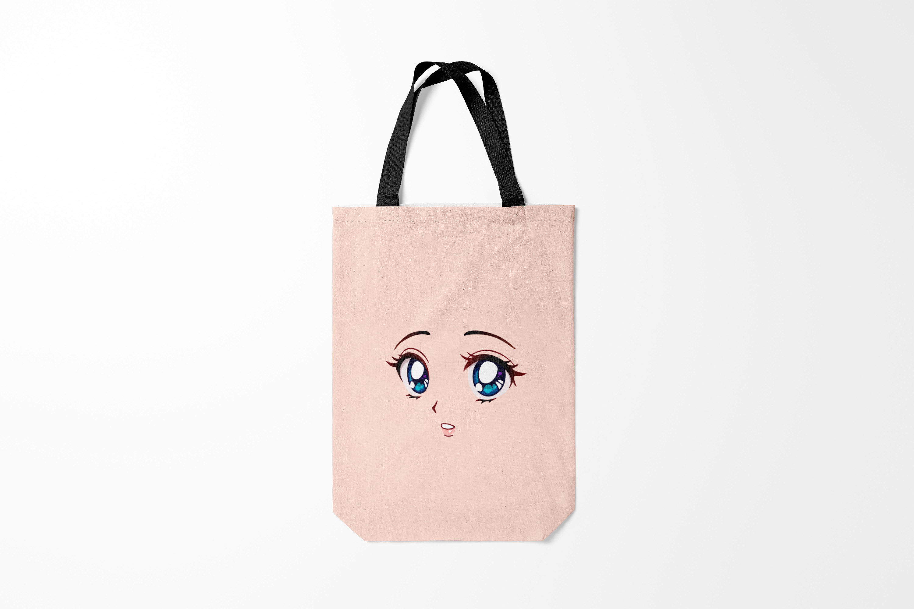 

Сумка шoппер унисекс Burnettie Surprised anime face,, Surprised anime face