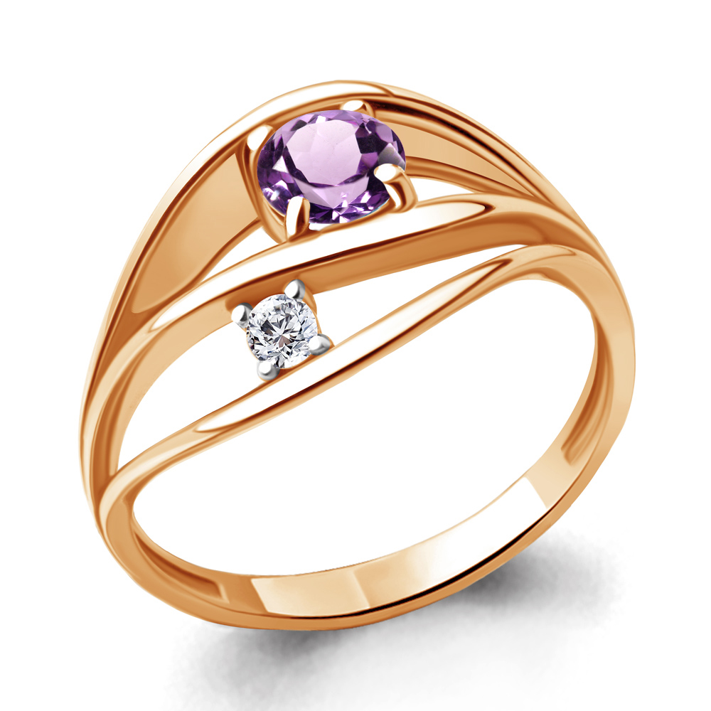 

Кольцо из серебра р. 16,5 AQUAMARINE 6944504А_925_з, 6944504А_925_з