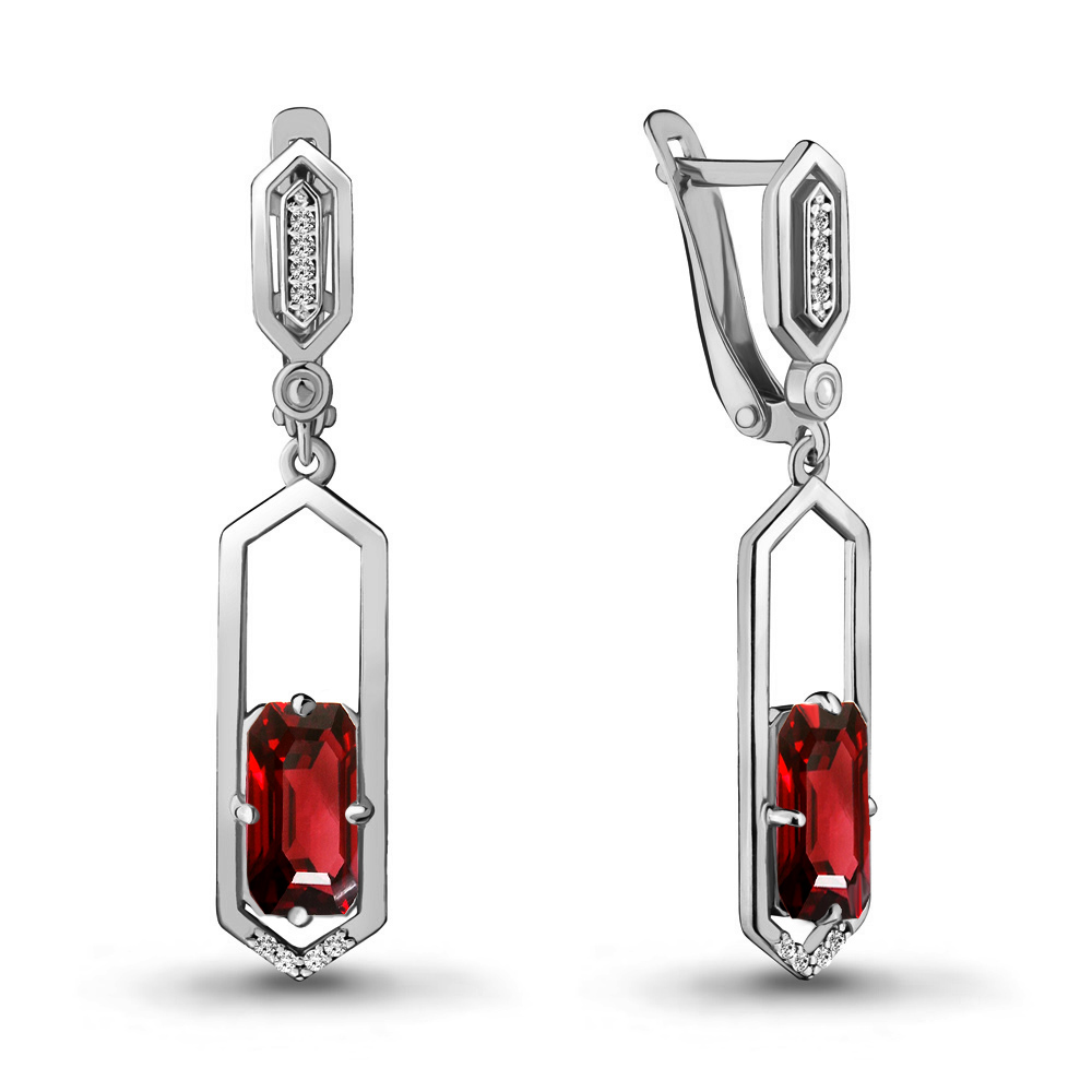 

Серьги из серебра 4716403А_925_р, 4716403А_925_р