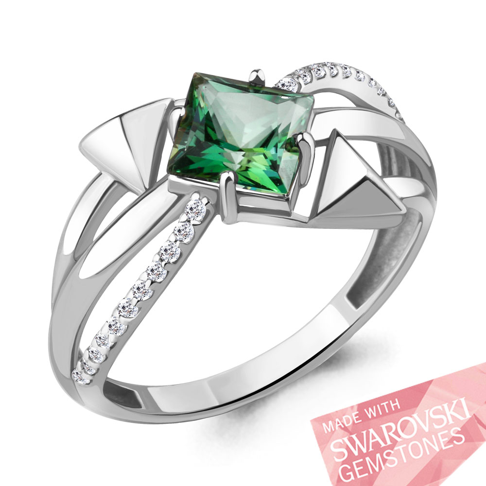 

Кольцо из серебра р. 17 AQUAMARINE 65855503А_925_р, 65855503А_925_р