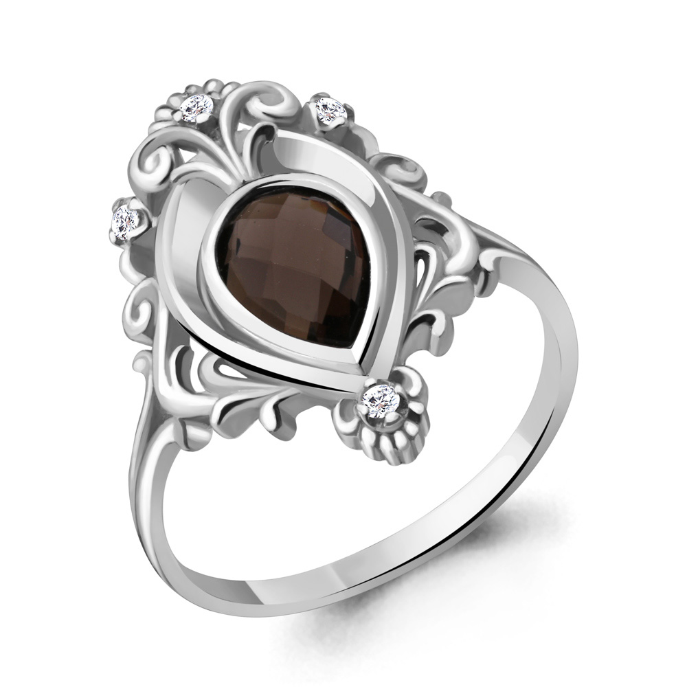 

Кольцо из серебра р. 19,5 AQUAMARINE 6546801А_925_р, 6546801А_925_р