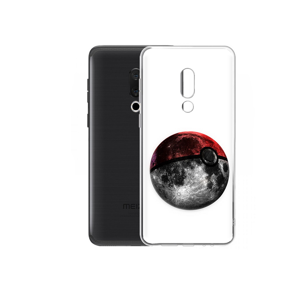 

Чехол MyPads Tocco для Meizu M15 Plus планета покебол, Прозрачный, Tocco