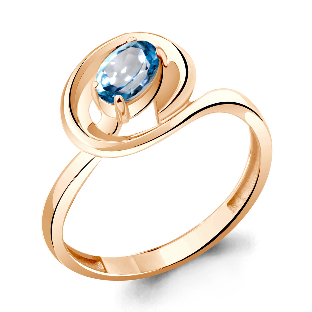 

Кольцо из серебра р. 17,5 AQUAMARINE 6948805_925_з, 6948805_925_з