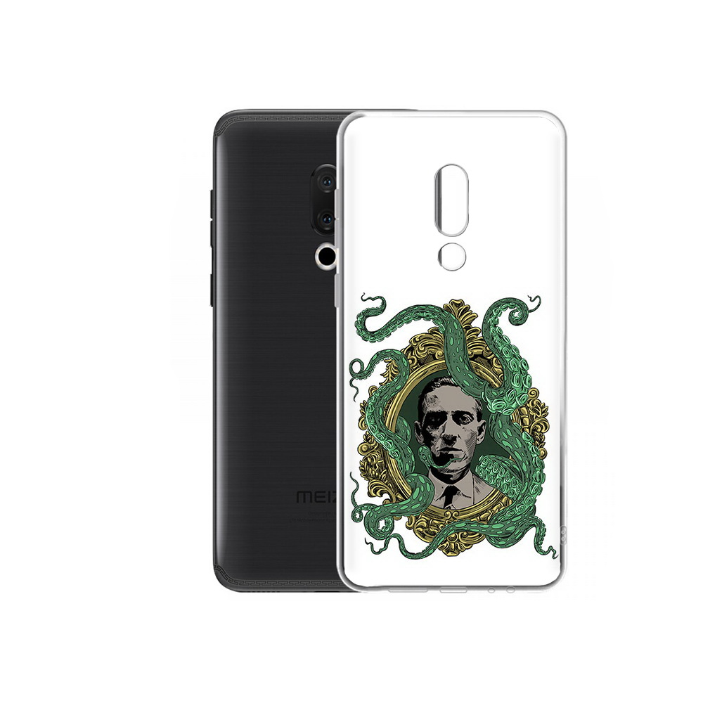 

Чехол MyPads Tocco для Meizu M15 Plus портрет с кракеном, Прозрачный, Tocco
