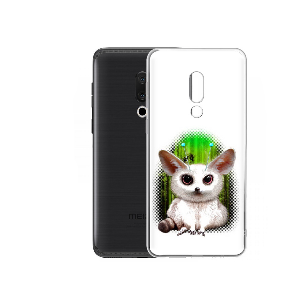 

Чехол MyPads Tocco для Meizu M15 Plus пушистое животное, Прозрачный, Tocco