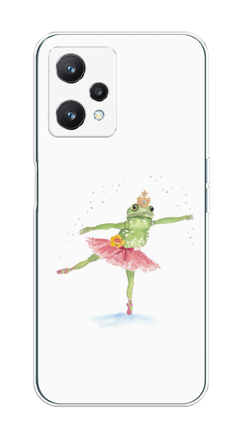 

Чехол на Realme 9 Pro "Лягушка-балерина", Зеленый, 258850-4
