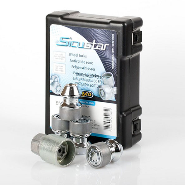 

Секретки для оригинальных дисков Farad Sicustar EN115L21CR для Mazda Tribute (2000-2011)