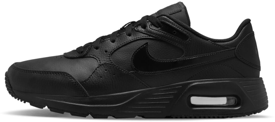 

Кроссовки мужские Nike Air Max SC Leather черные 10 US, Черный, Air Max SC Leather