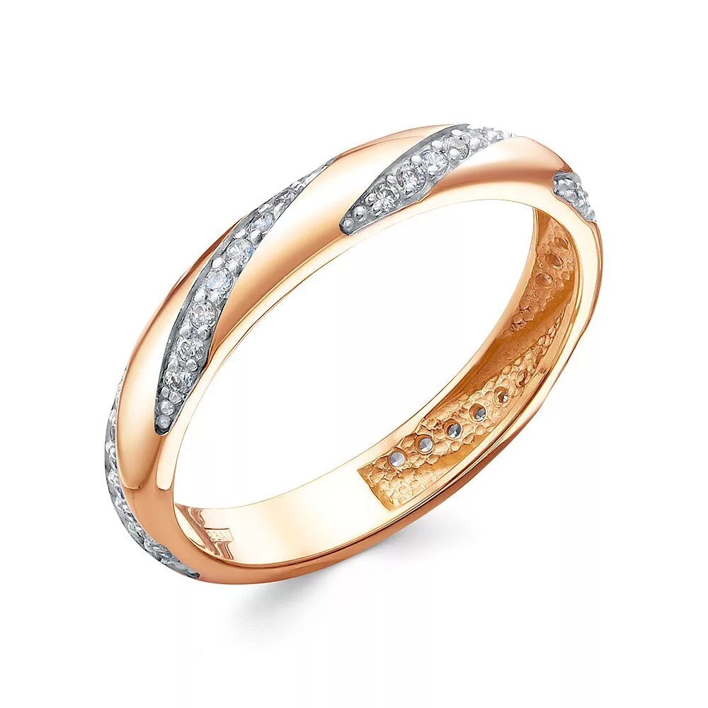 

Кольцо из золота р. , 585Gold 301012649, фианит, 301012649