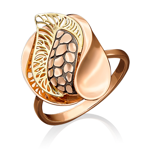 

Кольцо из комбинированного золота р. 16,5 PLATINA jewelry 01-4998-00-000-1113-48, 01-4998-00-000-1113-48