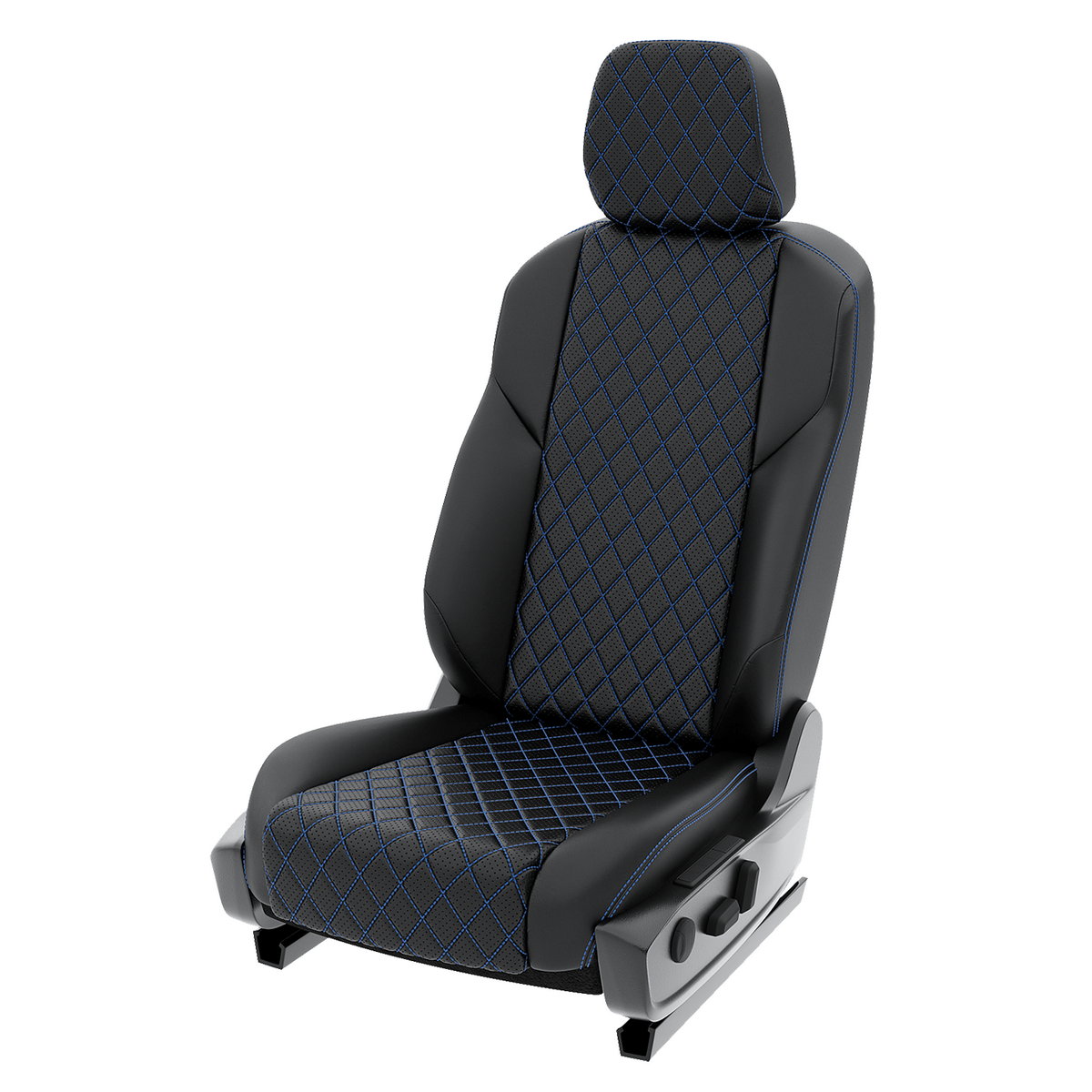 

Чехлы на сиденья Click Auto для Citroen Jumper CA999CF2S493 Экокожа ромб, Черный, CA999