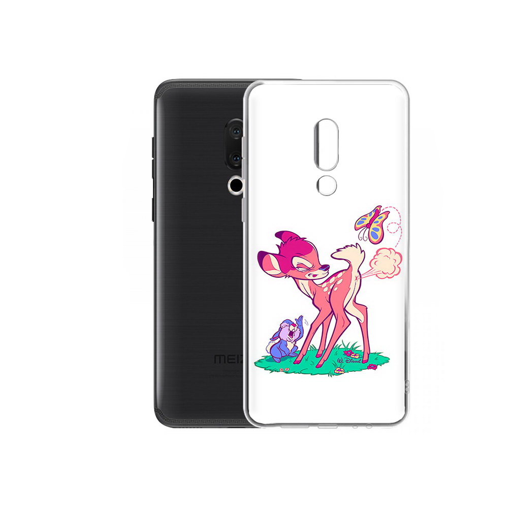 

Чехол MyPads Tocco для Meizu M15 Plus смешной олененок, Прозрачный, Tocco