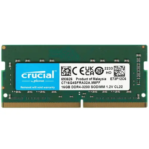 

Оперативная память Crucial (1636349), DDR4 1x16Gb, 3200MHz