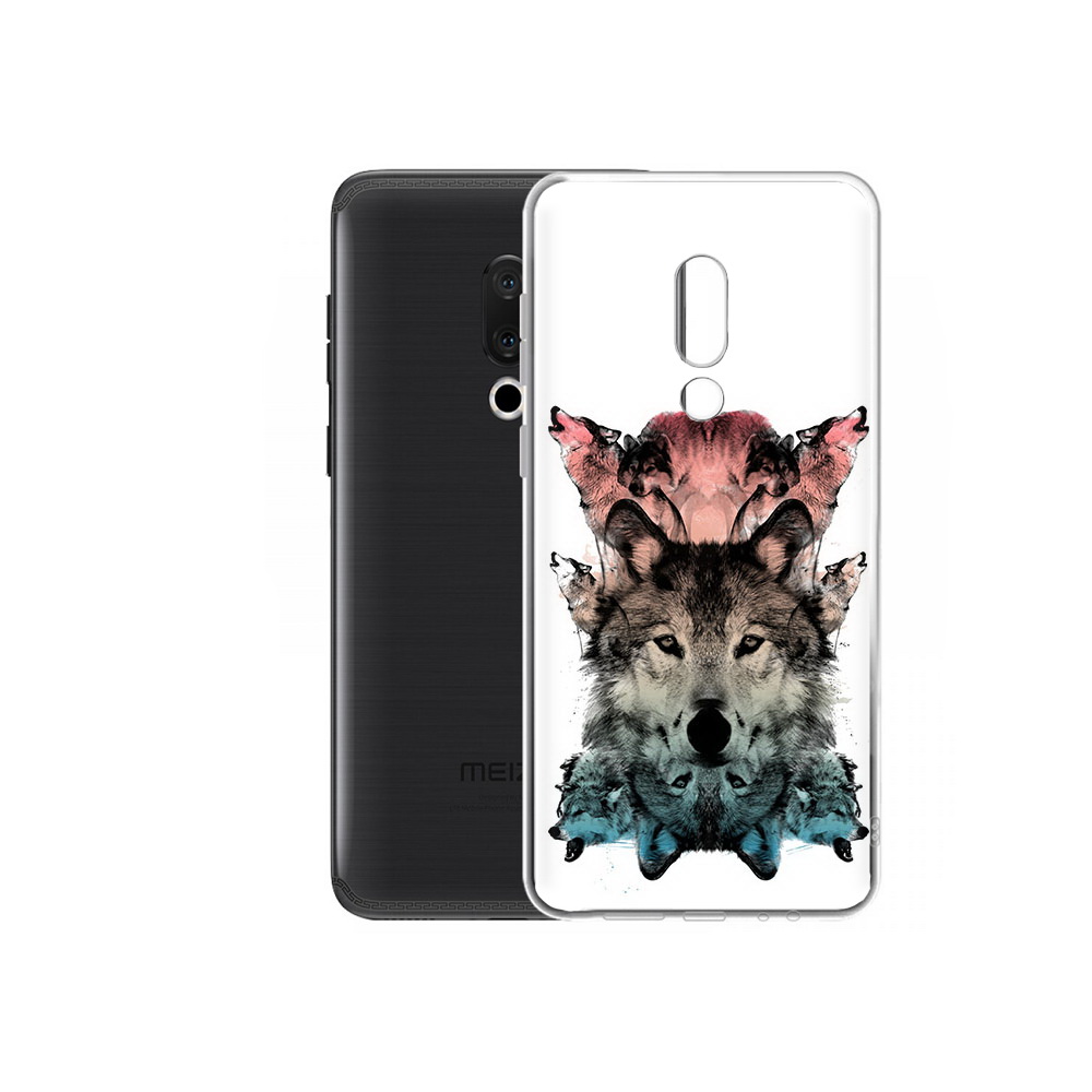 

Чехол MyPads Tocco для Meizu M15 Plus стая, Прозрачный, Tocco