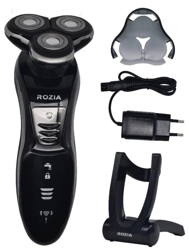 фото Электробритва rozia pro 912 black