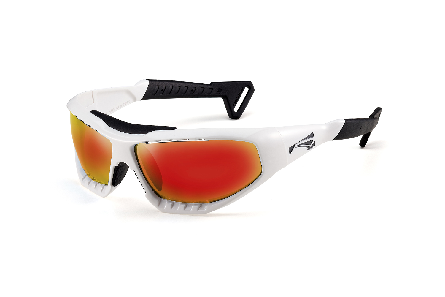 Спортивные солнцезащитные очки унисекс LiP Sunglasses Surge white/black red smoke