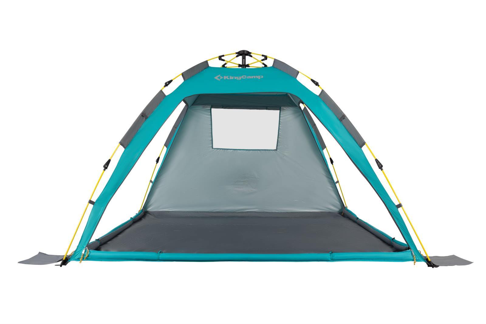 Палатка KingCamp Aosta, кемпинговая, 3 места, зеленый