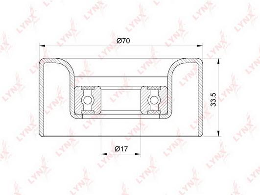 

Ролик Натяжного Механизма Приводной Toyota Land Cruiser Prado(120 / 150) 2.7 02> / Hia Lyn