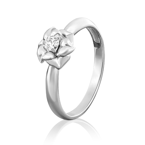

Кольцо помолвочное из белого золота р. , PLATINA jewelry 01-5018-00-501-1120-38, фианит, 01-5018-00-501-1120-38