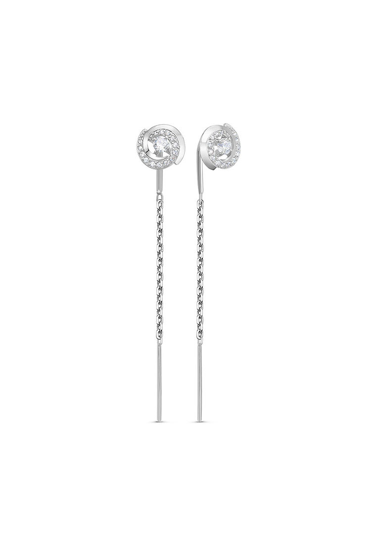 

Серьги из серебра Kari Jewelry 3101028292, фианит, 3101028292