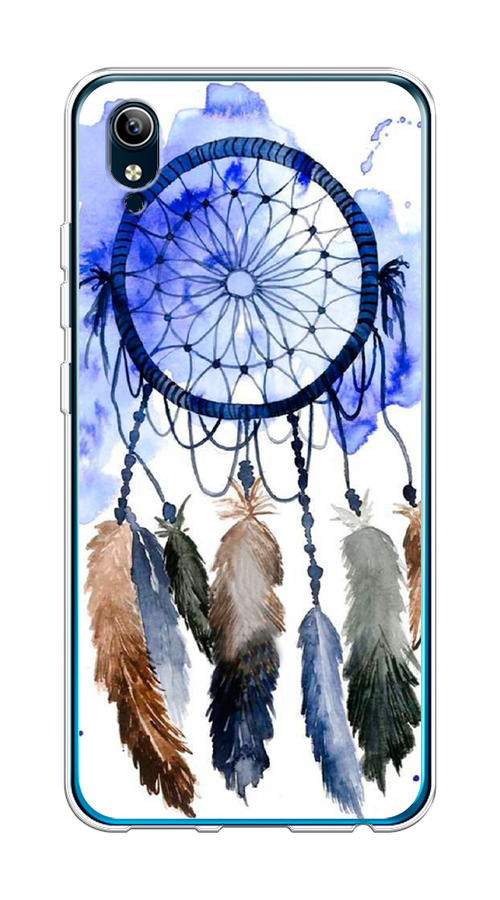 

Чехол на Vivo Y91c/Y1s "Ловец снов 1", Коричневый;синий, 262850-1