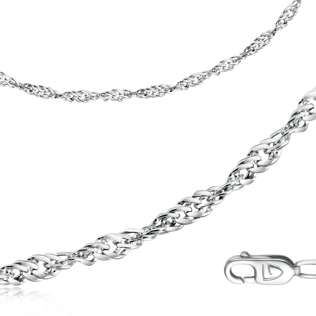 

Цепочка из серебра 40 см UVILERS ZS22740, ZS22740