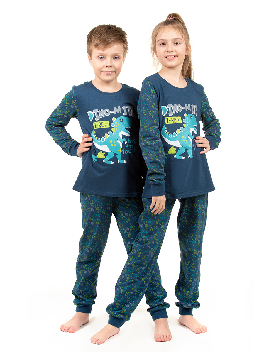 

Пижама детская N.O.A. 11178, синий, 152, Бирюзовый;синий, 11178