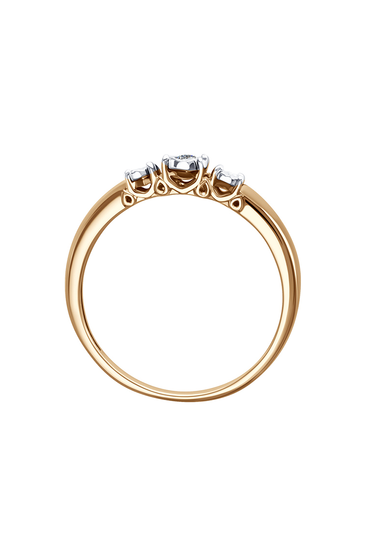 

Кольцо из золота р.  Kari Jewelry К113-1072Бр, бриллиант, К113-1072Бр