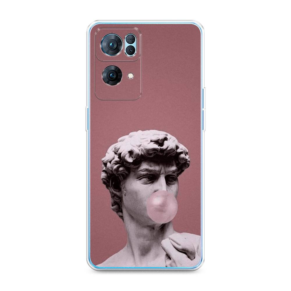 

Чехол Awog на Oppo Reno 7 Pro "Modern David", Разноцветный, 258250-9