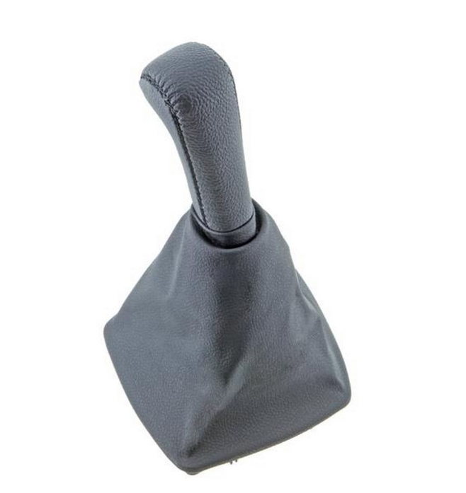 Ручка КПП с чехлом для Ваз Лада Приора 2170, 2171, 2172 (с 2007 г. - 2009 г.) кожа, черная