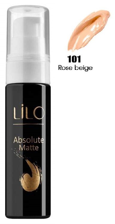 

Тональный крем LiLo Absolute Matte 101 Rose Beige 25 г