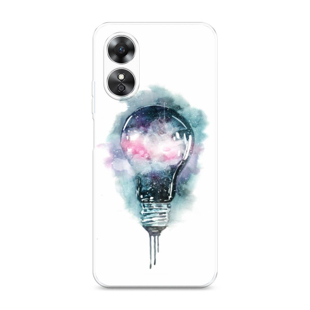 

Чехол для Oppo A17 "Волшебная лампа", Белый;серый, 2512050-4