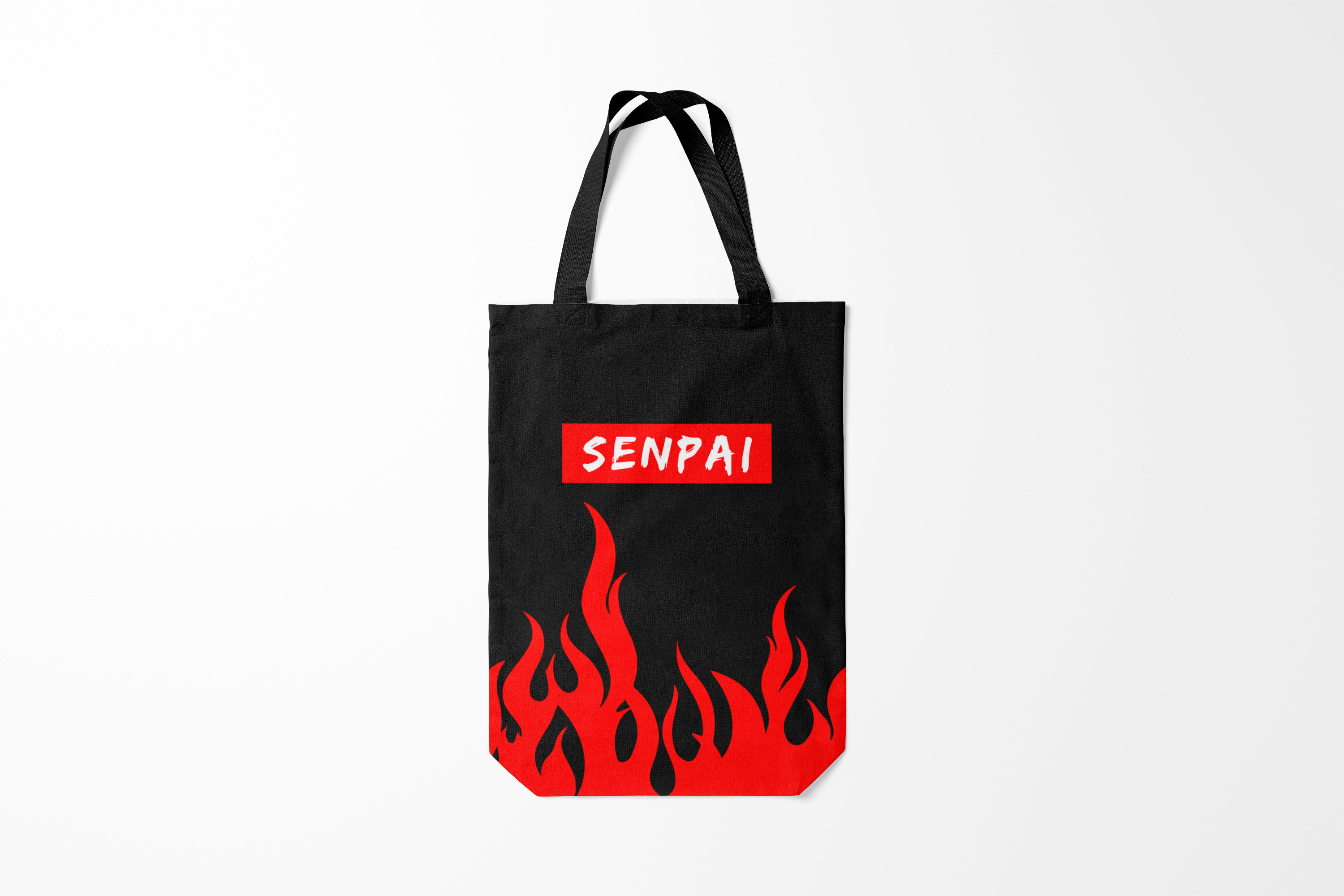 

Сумка шoппер унисекс Burnettie Senpai, черный, Senpai