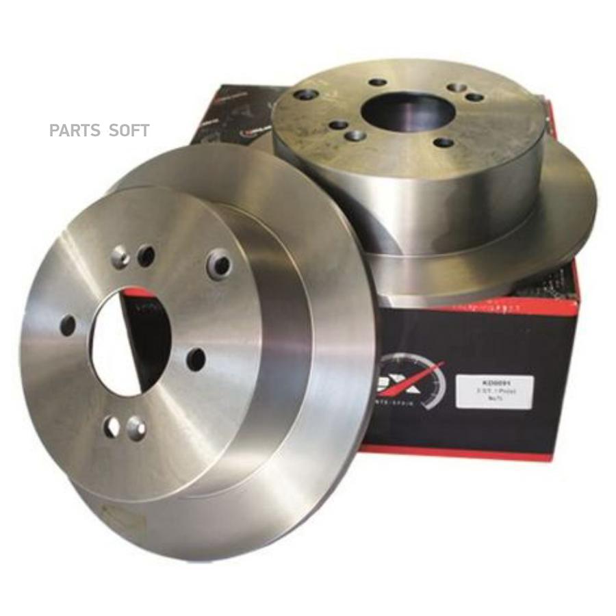 

KORTEX KD0091 Диск торм. зад.(d=262mm) 1шт