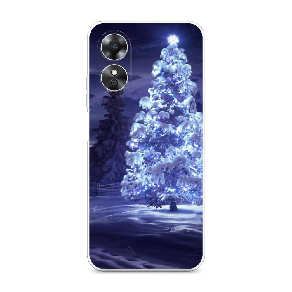 

Чехол для Oppo A17 "Зима 4", Синий;черный;белый, 2512050-2