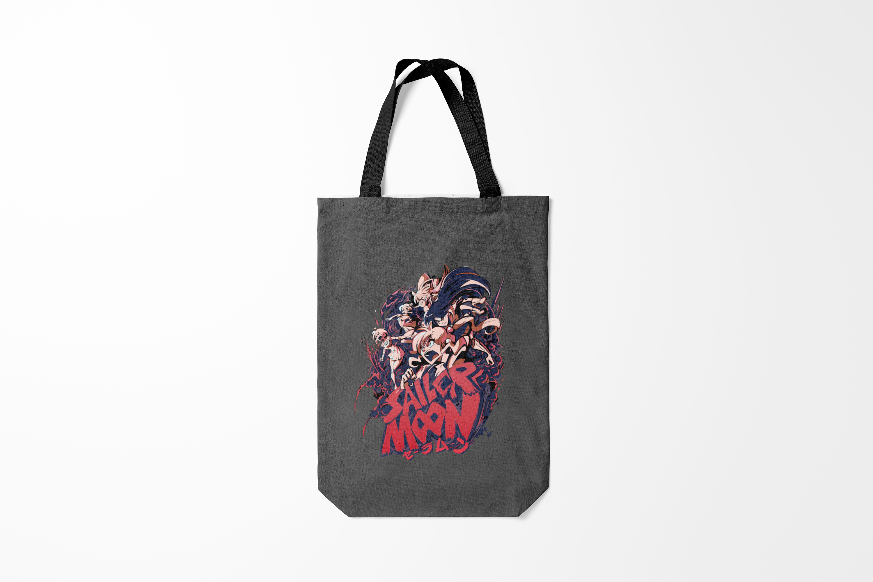 

Сумка шoппер унисекс Burnettie Sailor Moon Сейлор Мун, серый, Sailor Moon Сейлор Мун