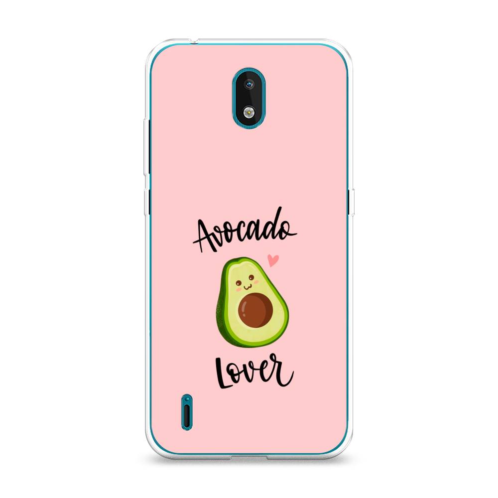 

Чехол на Nokia 1.3 "Avocado lover", Розовый;зеленый, 123950-6