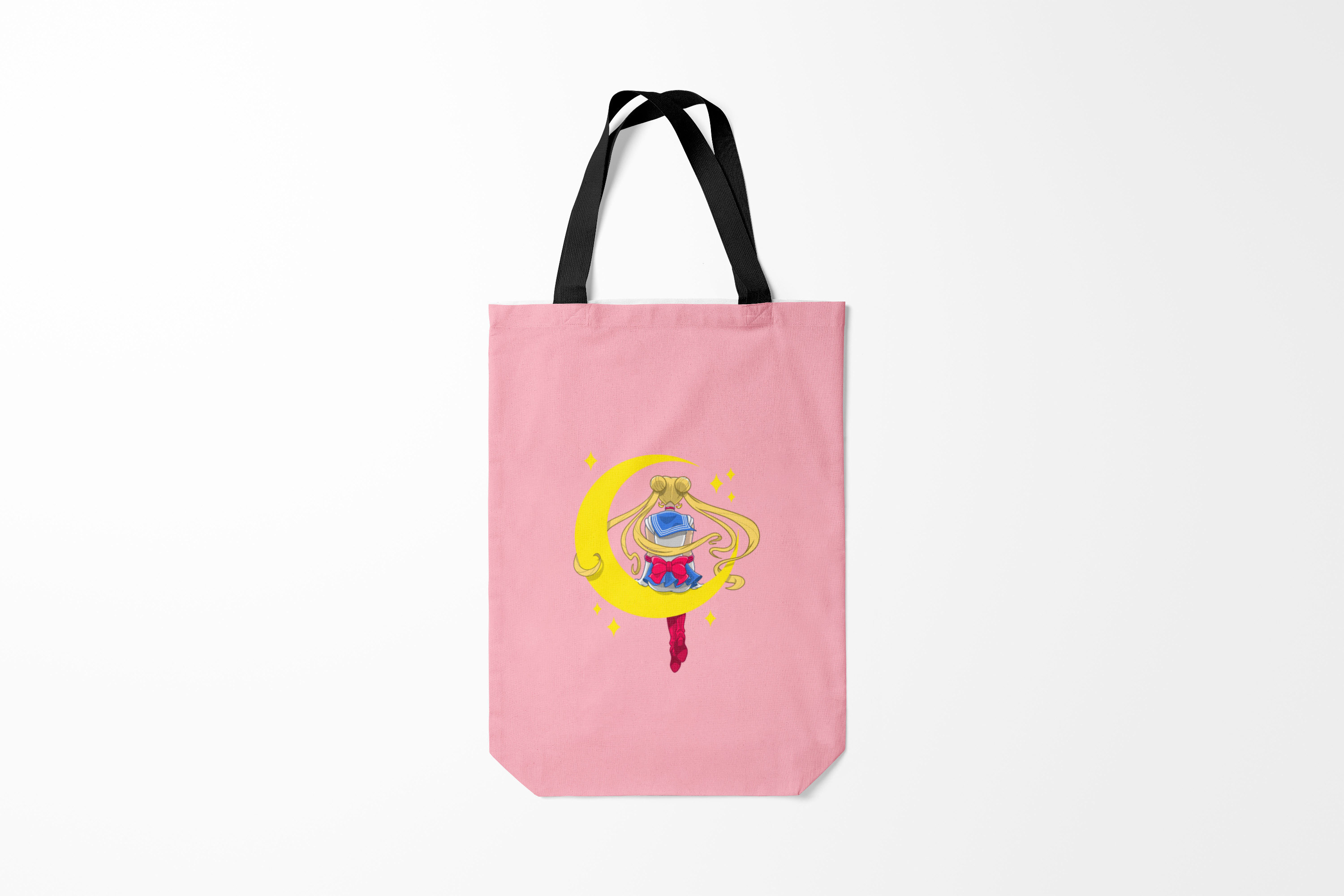 

Сумка шoппер унисекс Burnettie Sailor Moon, розовый, Sailor Moon