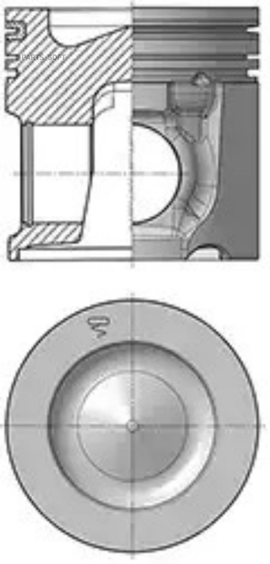 

Поршень KOLBENSCHMIDT 41503600